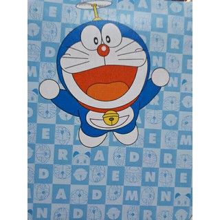 Decal cuộn  tường doremon cười có sẵn keo  100x45cm