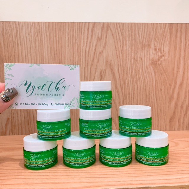 Mask mini 14ml - Mặt nạ Ki eo đất sét / hoa cúc / ngò / nghệ