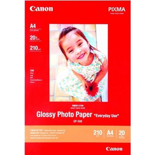 Giấy in ảnh Canon GP-508, Glossy Photo Paper, khổ A4, hộp 20 tờ