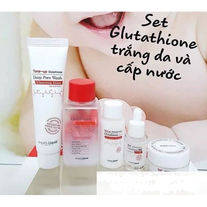 Bộ dưỡng trắng da Angel's Liquid 7Day Glutathione Special Kit Auth Hàn Quốc | BigBuy360 - bigbuy360.vn