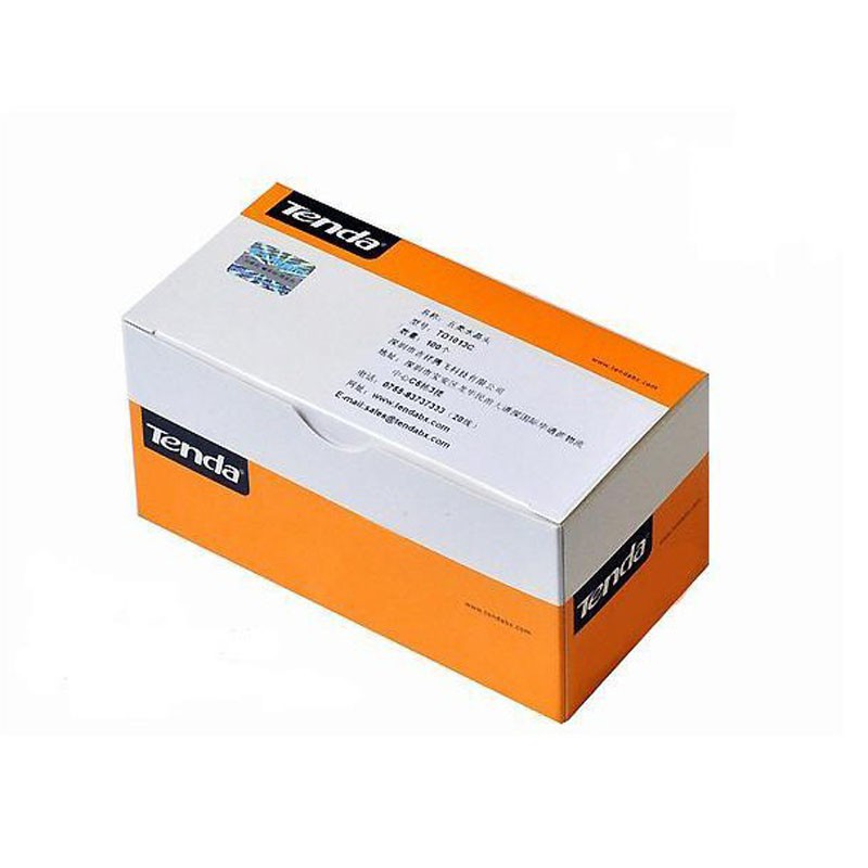 100 Hạt đầu bấm mạng UTP RJ45 Cat5e Tenda
