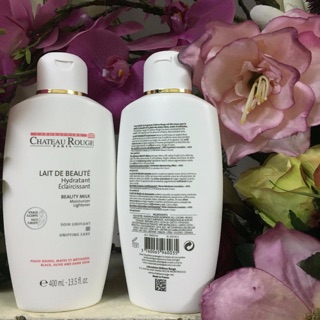 Sữa Dưỡng Trắng Da Laboratoire Chateau Rouge Beauty Milk-Dưỡng thể kích trắng da an toàn cho cả mặt và body!