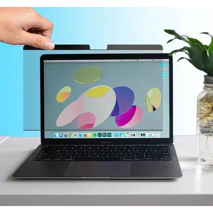 Miếng Dán Màn Hình Từ Tính Bảo Vệ Riêng Tư Cho Macbook Air 13 M1 M2 Pro 13 Màng Lọc Chống Nhìn Trộm Tương Thích Với MacBook Air 13 "2021-2010 / Pro 13" 2020-2016 / Pro