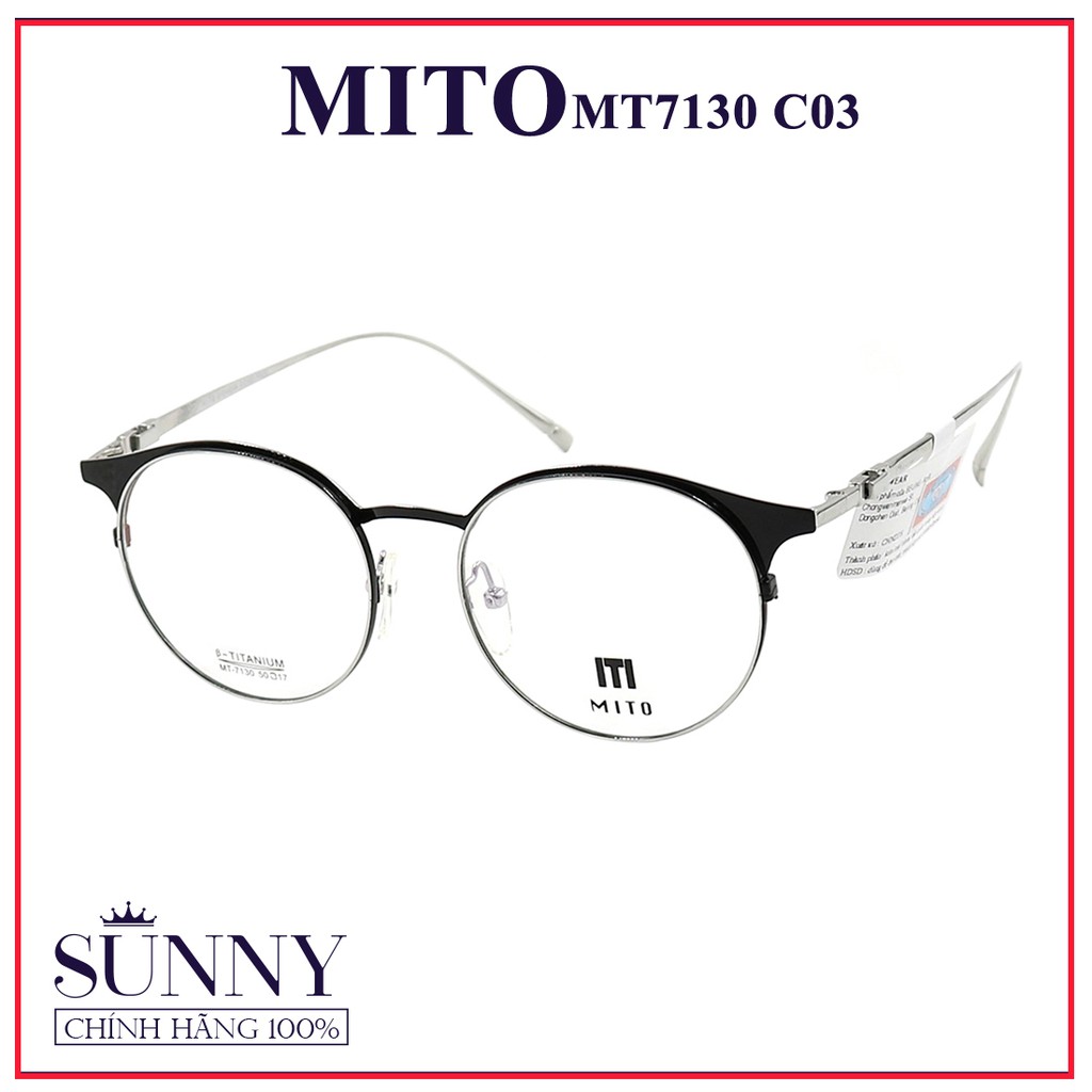 Gọng Kính Unisex Mito MT7130