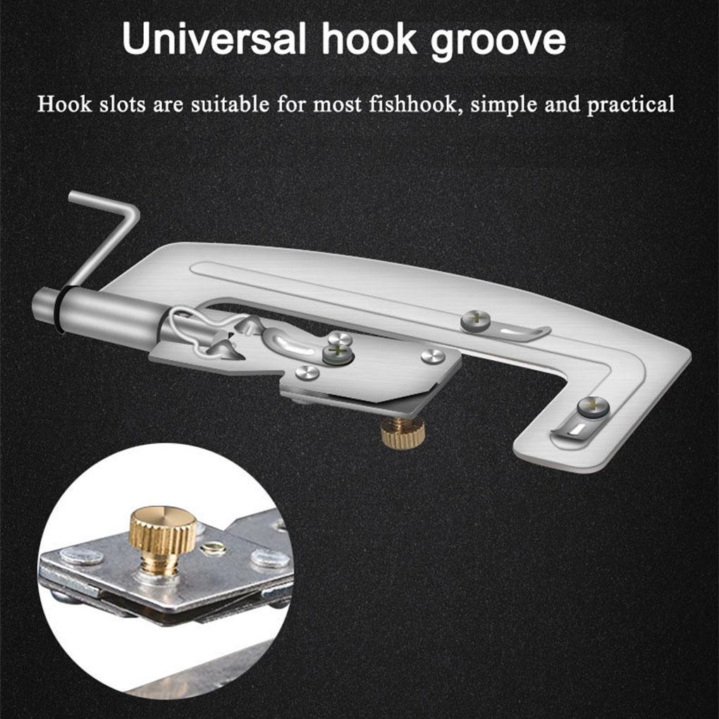 Dụng Cụ Thắt Nút Dây Câu Cá Bằng Thép Không Gỉ