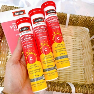 Viên Sủi Vitamin C Swisse Ultiboost High Strength C 1000mg Úc