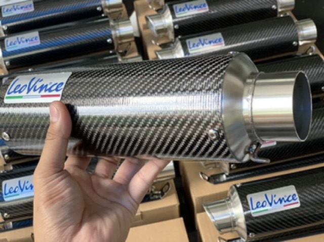 Lon Leo Carbon Hàng loại 1, mối hàn nổi + 1 móc lò xo