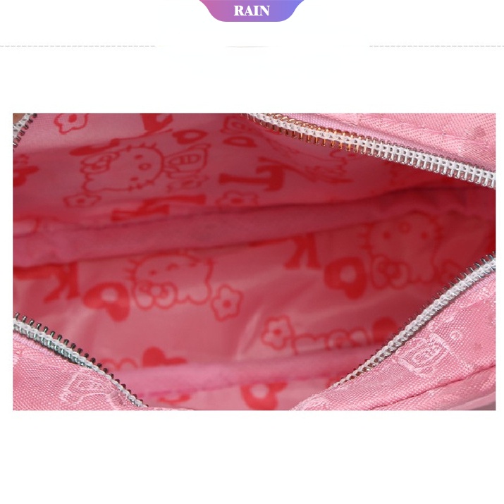 Túi Đeo Vai Đựng Điện Thoại Hình Hoạt Hình Sanrio Hello Kitty Thời Trang Cho Bé Gái [RAIN]