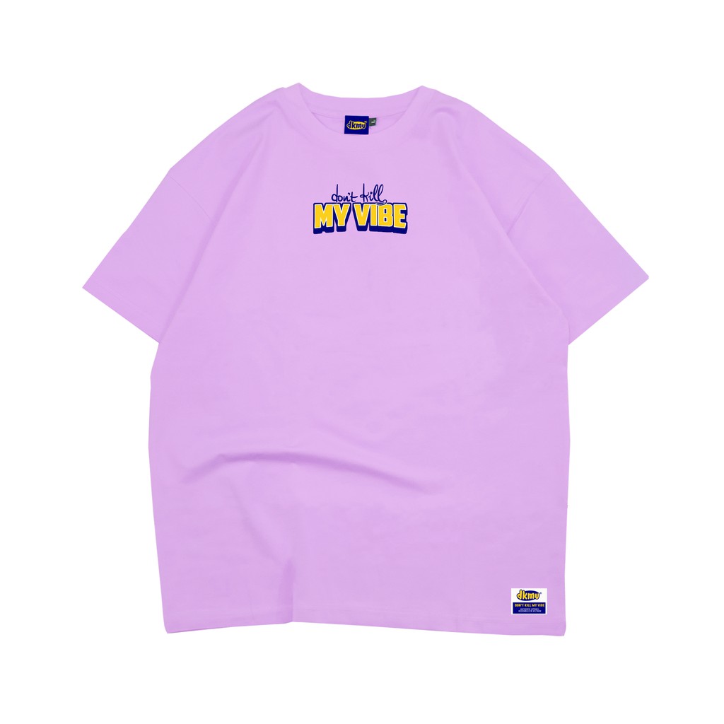 [Có sẵn/Hình thật] Áo thun nữ cotton màu tím | DKMV Violet Baseball Tee