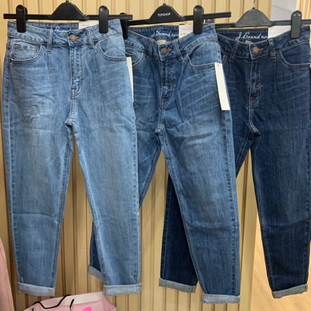 Quần baggy jeans trơn 9 tấc lưng cao form chuẩn 😍 | BigBuy360 - bigbuy360.vn