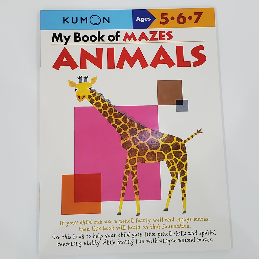 [Đồ chơi giáo dục] Bộ Kumon dành cho bé 5-6-7 tuổi