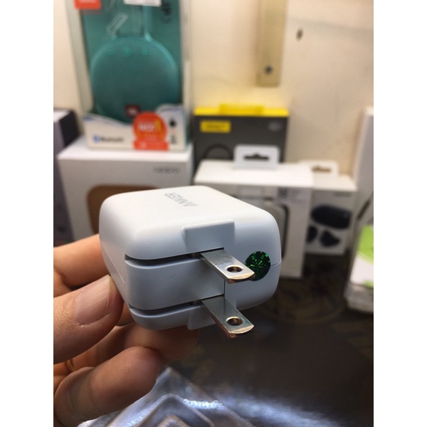 Cốc sạc, Củ Sạc Anker PowerPort PD 18w A2019 Adapter Sạc Anker PD 18W A2019 - Hàng Chính Hãng