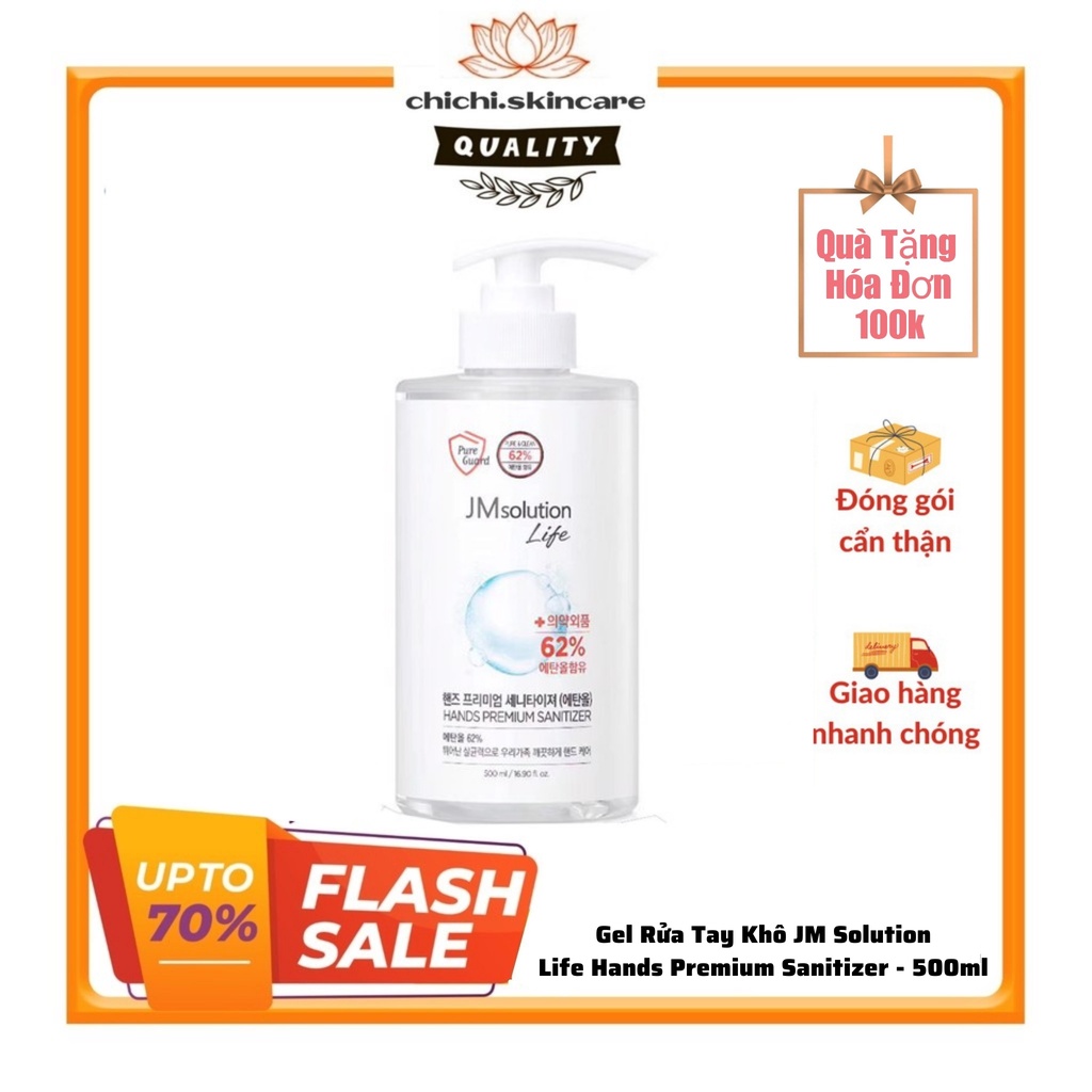Gel Rửa Tay Khô JM Solution Life Hands Premium Sanitizer