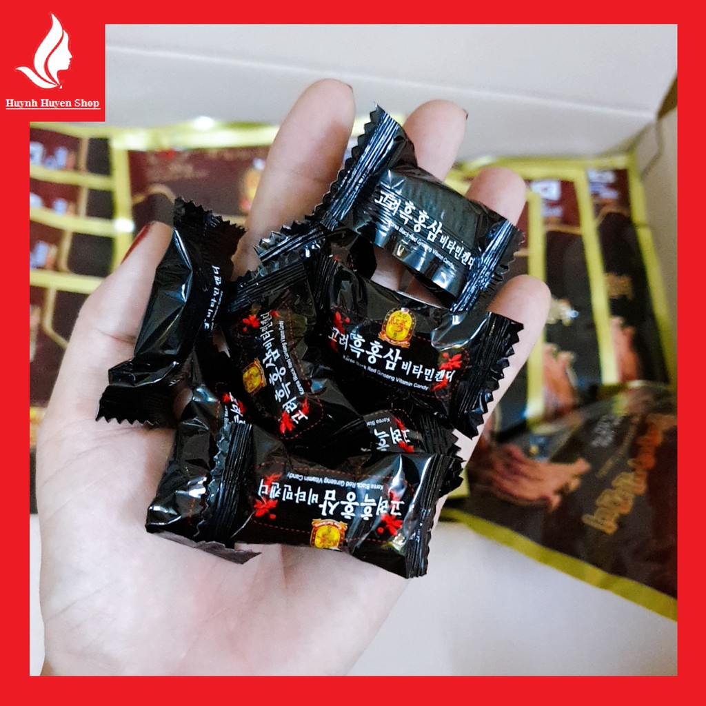 Kẹo Hắc Sâm cao cấp  hàn quốc loại ngon bịch 300g