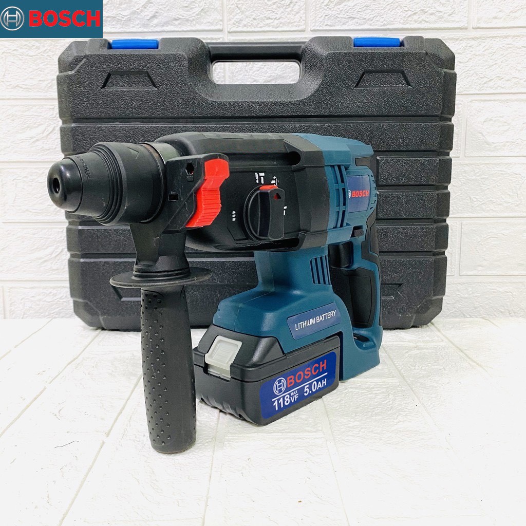 Máy Khoan Bê Tông Dùng Pin BOSCH 118V 3 Chức Năng