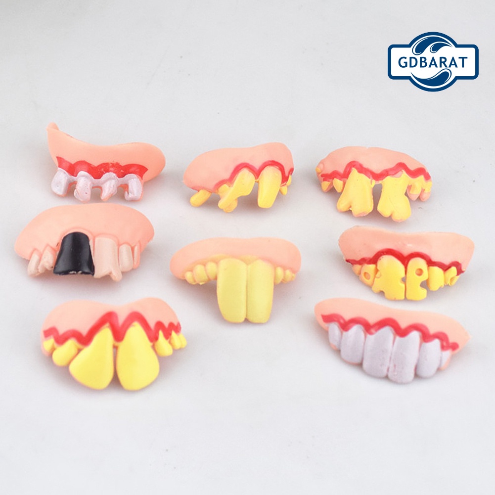 Hàm Răng Ma Cà Rồng Giả Vui Nhộn Dùng Làm Phụ Kiện Hóa Trang Halloween