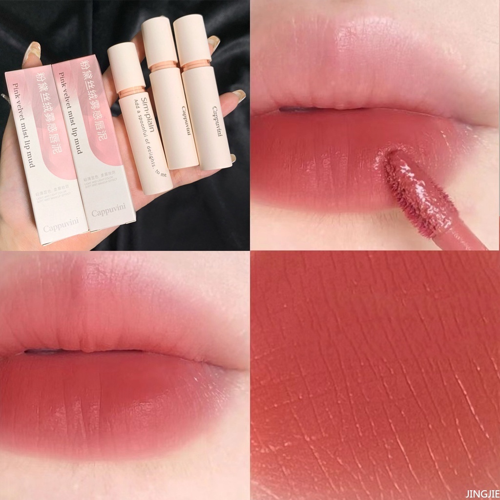 Son Kem Lì Mịn Mượt Như Nhung Không Phai Và Không Bết Dính Với Thiết Kế Ống Sữa Nhỏ Nhắn Xinh Xắn