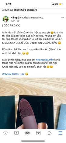 Máy rửa mặt Juvera S Limited [bảo hành 1 đổi 1 trong 1 năm có video ảnh thật và feedback]