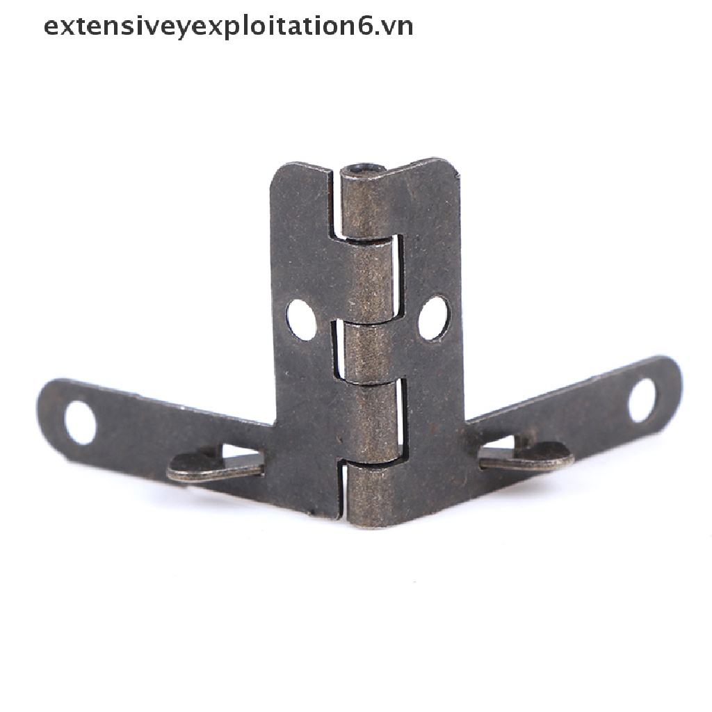 Bộ 10 Cái 90 Cái 90 Cái 90 Cái E6VN / E6VN Chất Lượng Cao° Bản Lề Hộp Gỗ 22 * 28MM Dùng Để Đựng Trang Sức / Rượu Vang Ốp