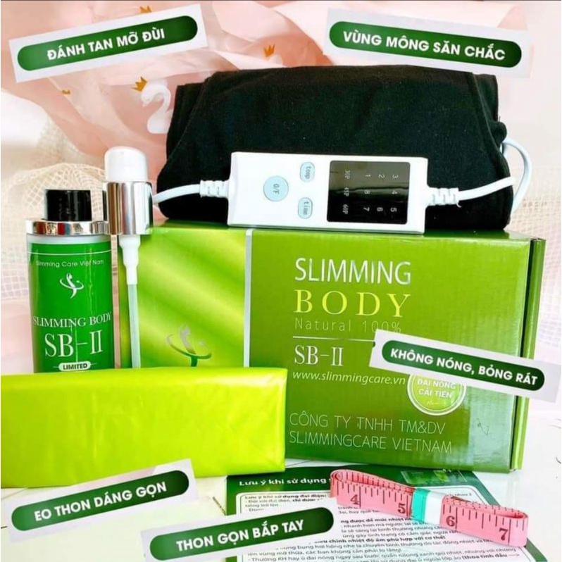 Bộ Đai Quấn Ủ Nóng Cải Tiến Slimming Body SB2 Chính Hãng