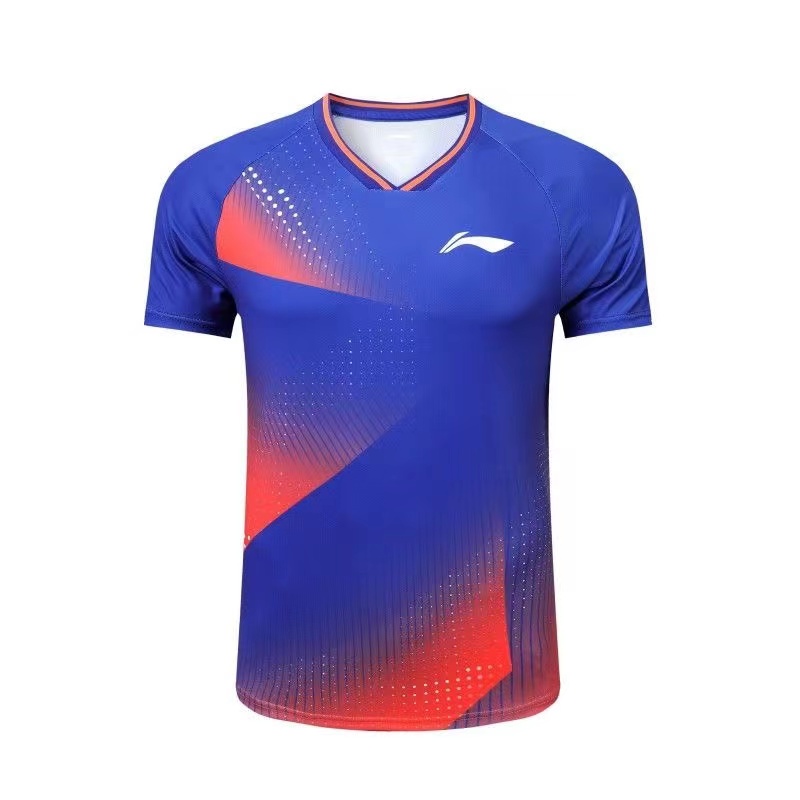 Li Ning Áo Thun Thể Thao Cầu Lông Tay Ngắn Thoáng Khí Nhanh Khô Cho Nam Và Nữ