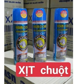   Chai Xịt Đuổi Chuột RAT OFF ANTI RAT SPRAY 200ml - Thái Lan