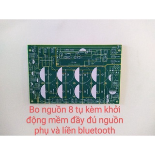 Bo pcb nguồn 8 tụ có liền khởi động mềm