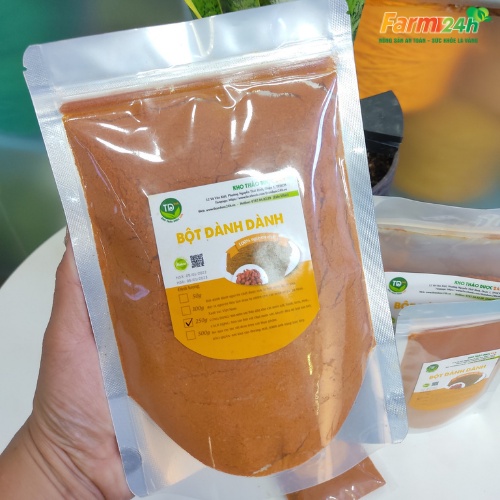 Bột Dành Dành – Bột tạo màu tự nhiên dùng làm xôi và bánh [50g/100g]