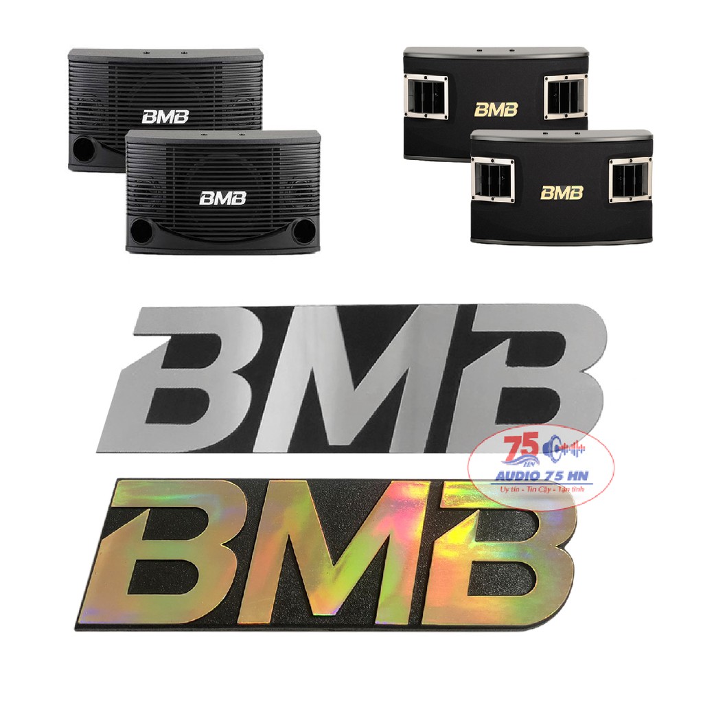 02 cái tem dán thùng loa BMB; TANNOY - Loại đẹp.