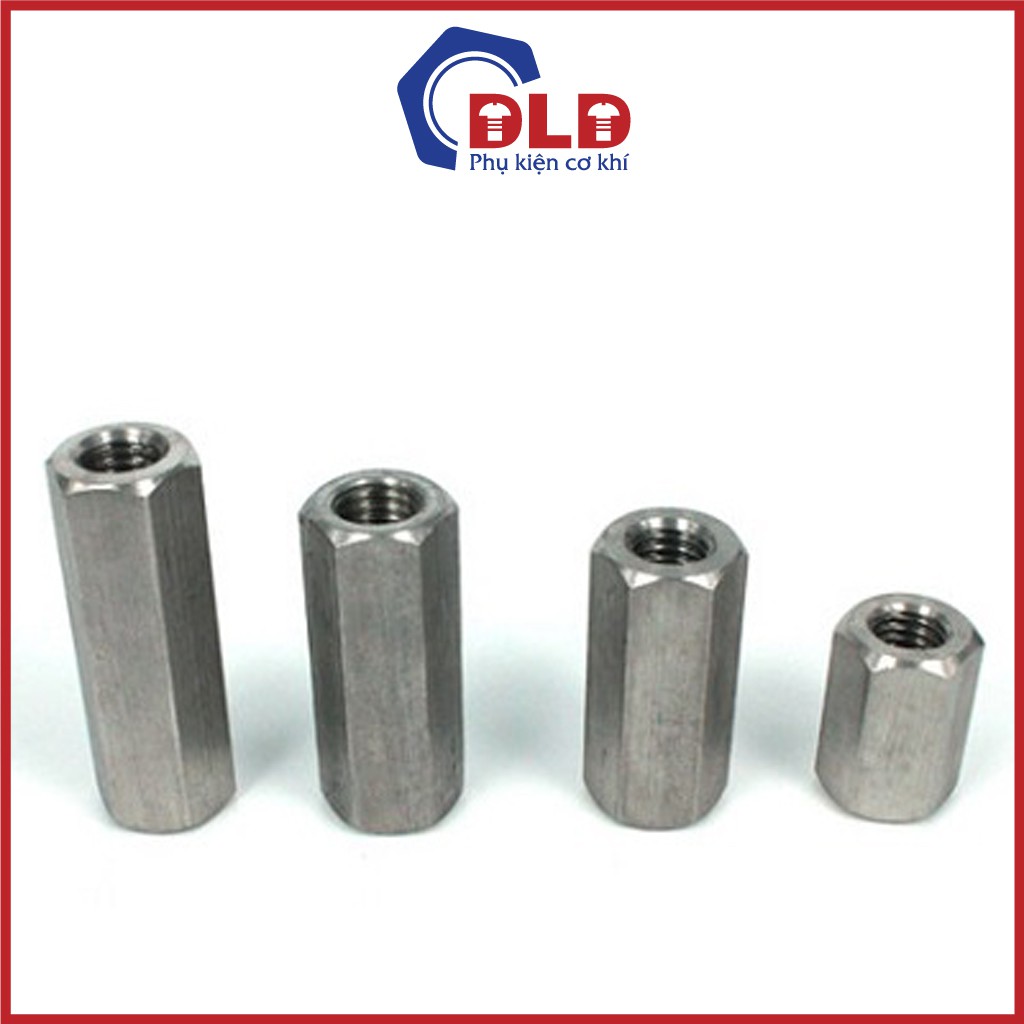 Set 10 cái nối ren mạ kẽm M6-M8-M10-M12-M14-M16