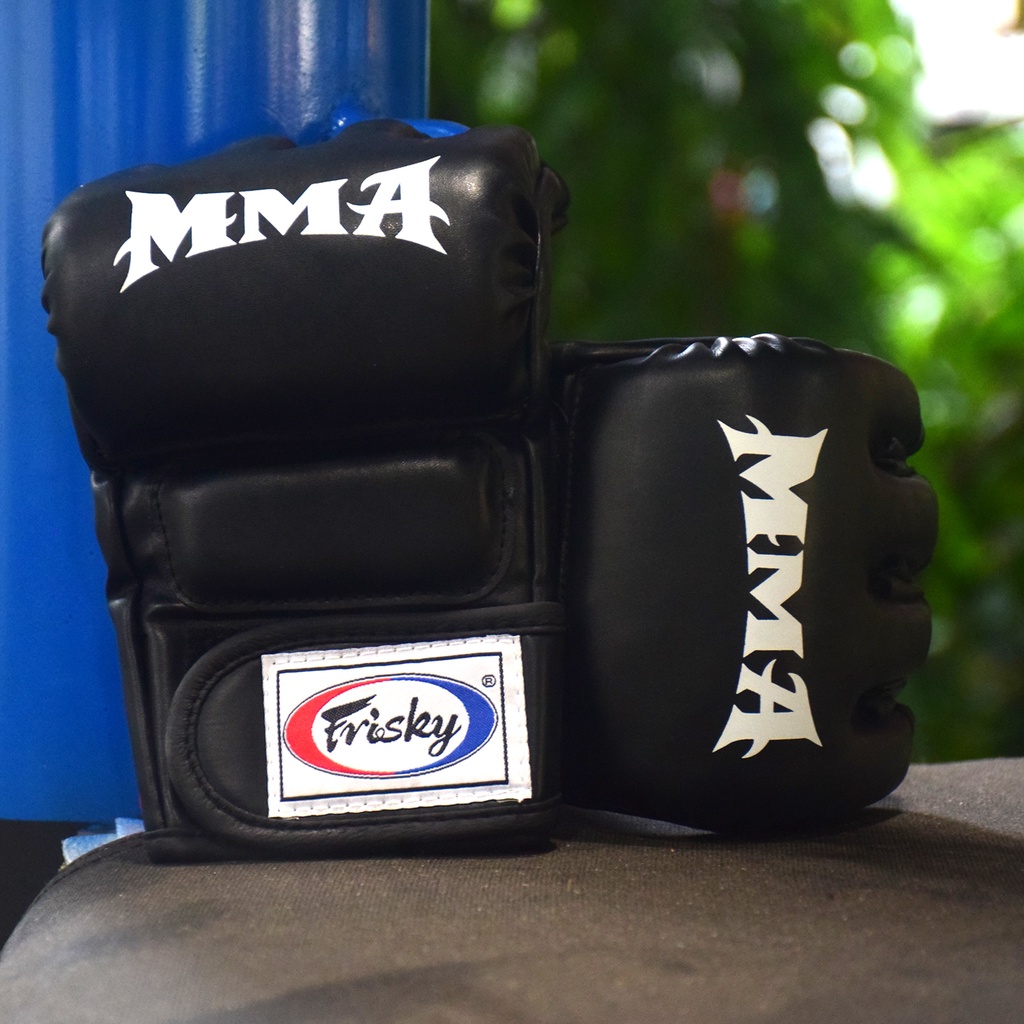 Găng đấm bốc MMA Frisky - Black | Võ Thuật Tổng Hợp MMA - Mix Martial Arts