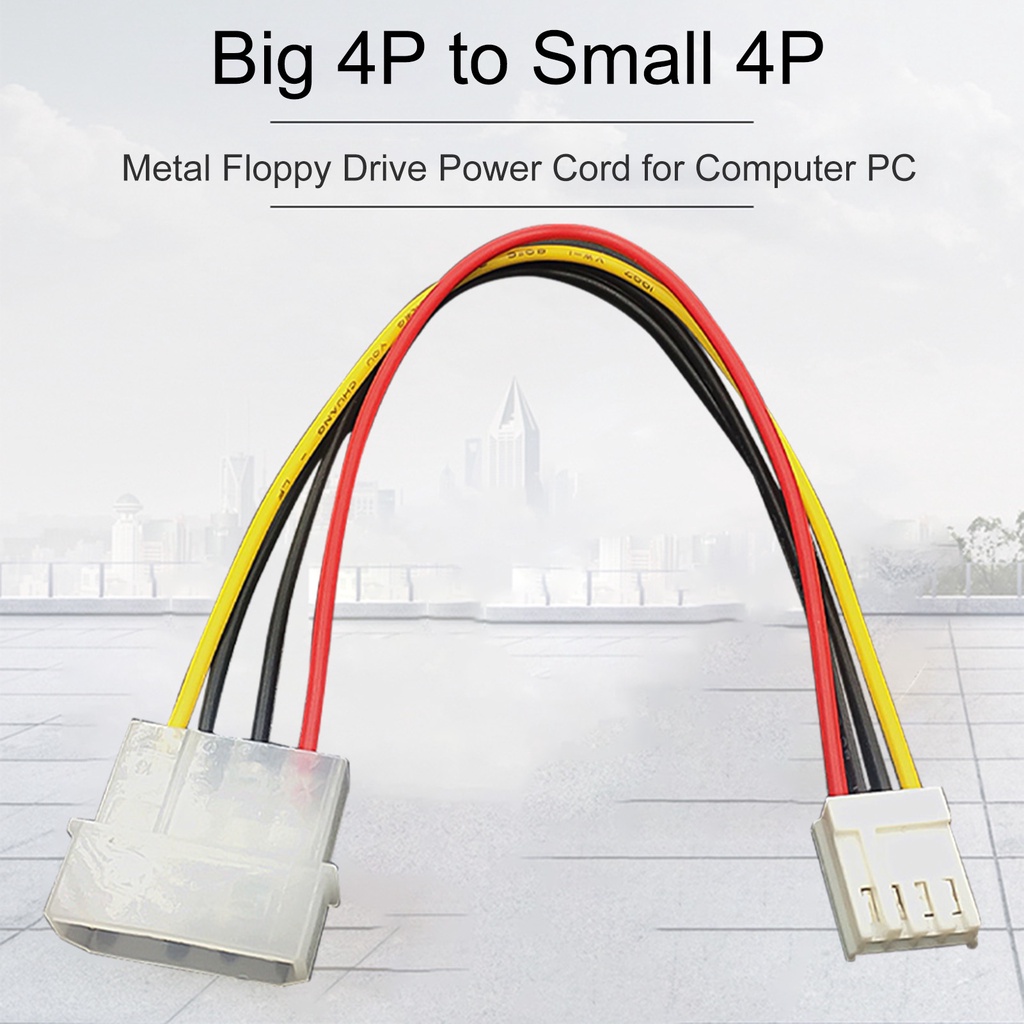 Dây Cáp Ổ Đĩa Mềm 20cm 4-pin Cho Máy Tính