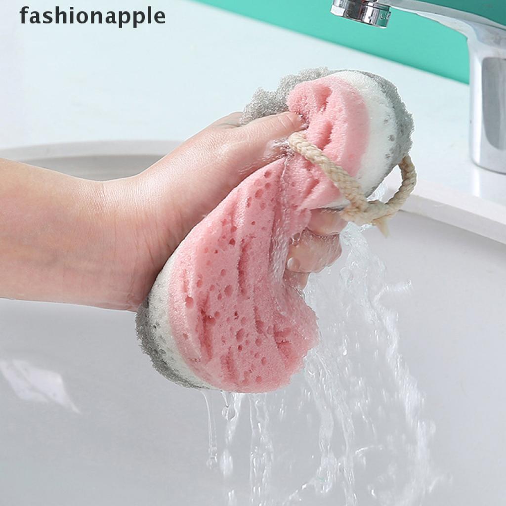 Bông tắm bọt biển mềm mát xa dưỡng ẩm làm sạch da tiện lợi