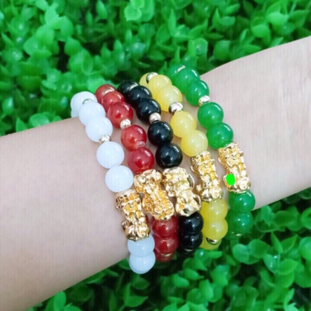 Combo 20 vòng đá tỳ hưu(sỉ 10k)