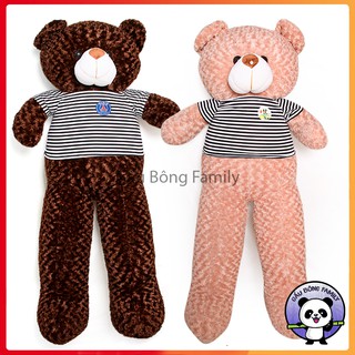 (Ảnh Thật 100%) GẤU BÔNG TEDDY 1M8 KHỔ VẢI, CAO 1M6