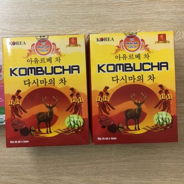 COMBO 2 TRÀ DƯỠNG SINH KOMBUCHA