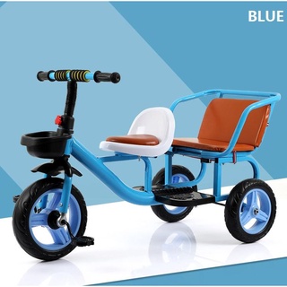 Xe đạp xích lô 2 ghế cho bé