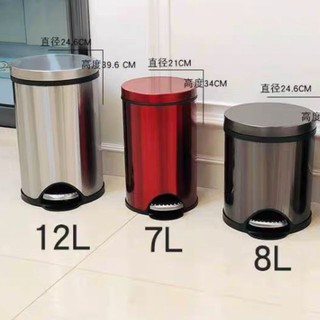 Thùng rác, bật rác inox