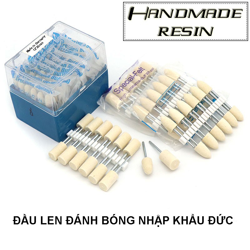 Đầu len đánh bóng nhập khẩu Đức tay cầm 2.35mm