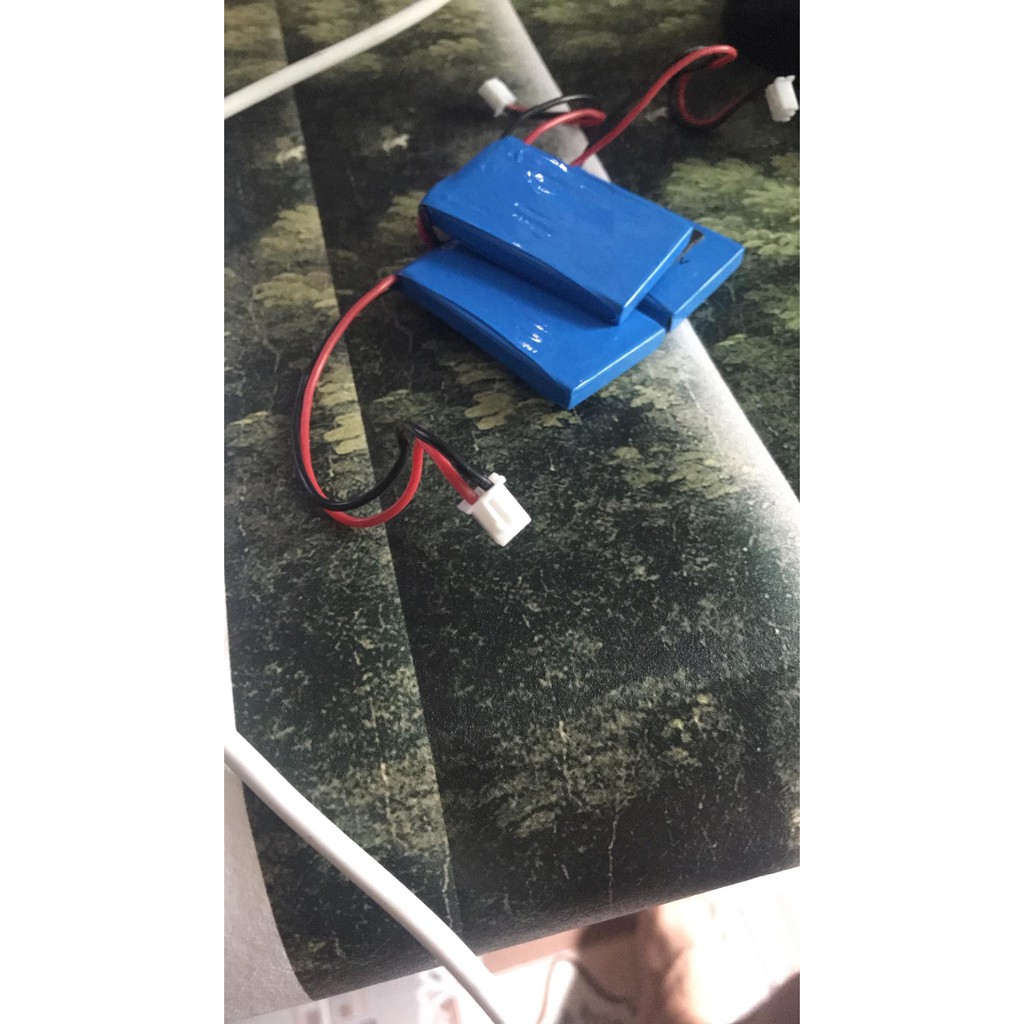 Pin 1s dung lượng 500mah đầu ph 2.54 cho đèn pin và nguồn đồ chơi điều khiển