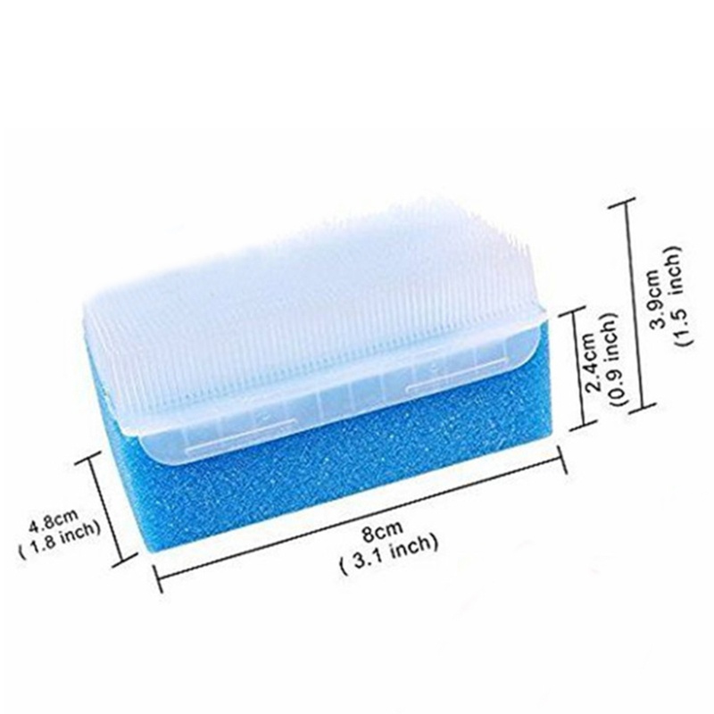 Set 6 Bàn Chải Xốp Tắm Cho Người Lớn Và Trẻ Em