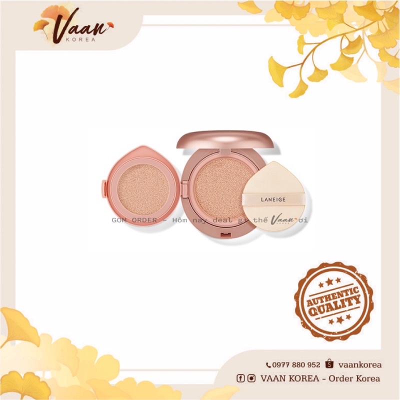  Phấn nước LANEIGE LAYERING COVER CUSHION TONE 23 | BigBuy360 - bigbuy360.vn