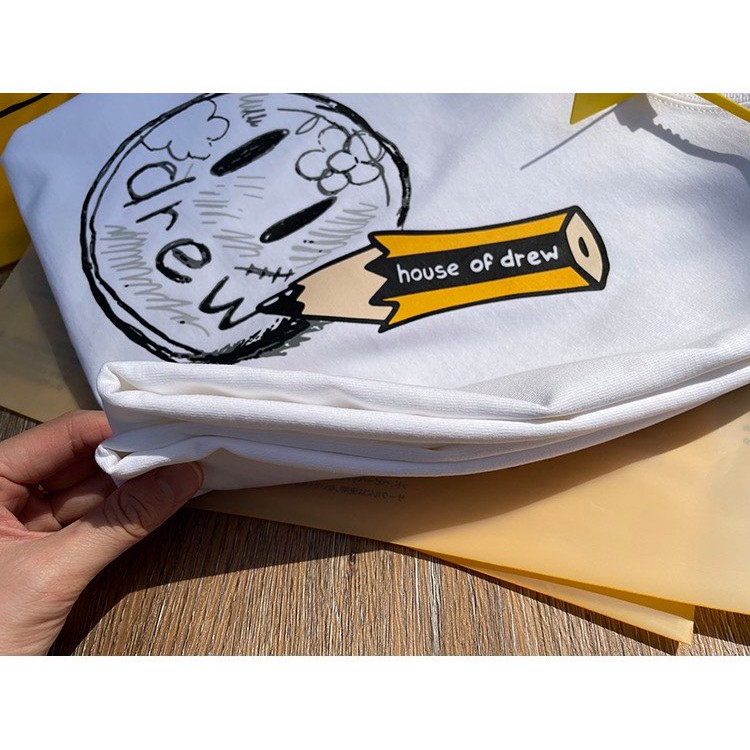 Áo thun tay lỡ Drew Pen , áo phông cotton nam nữ unisex ,Cocmer_vn