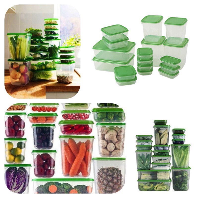 Set 17 hộp nhựa cao cấp đựng và bảo quản thức ăn tiện lợi, sạch sẽ, an toàn