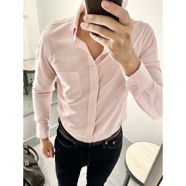 Áo Sơ Mi Nam Dài Tay Trơn