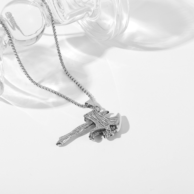 Vòng cổ Kim Loại Hình Chiếc Rìu Phong Cách Âu Mỹ Cá Tính