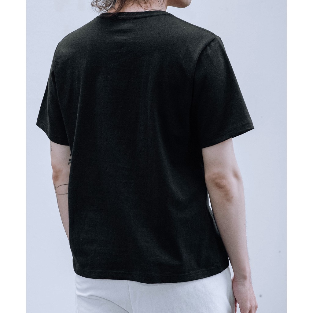 Áo thun trơn trắng đen 100% cotton | BigBuy360 - bigbuy360.vn