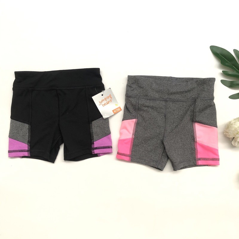 Quần short thun bé gái