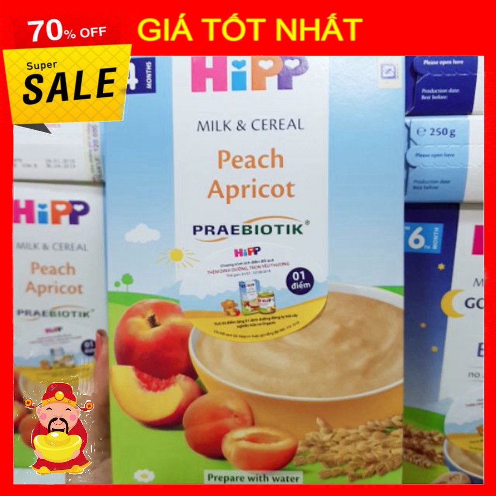 [ GIÁ TỐT NHẤT ]  Bột ăn dặm Hipp cho trẻ trong khoảng 4 tháng tuổi [ HÀNG CHÍNH HÃNG ]