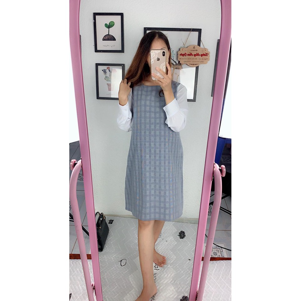 Váy bầu công sở thu, đông VTK04